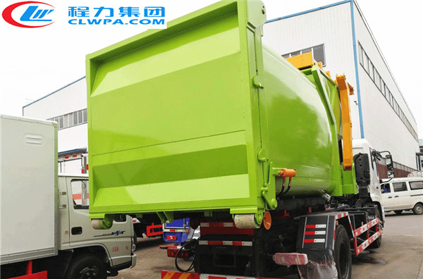 國(guó)五東風(fēng)天錦車(chē)廂可卸式垃圾車(chē) 國(guó)五東風(fēng)天錦車(chē)廂可卸式垃圾車(chē)