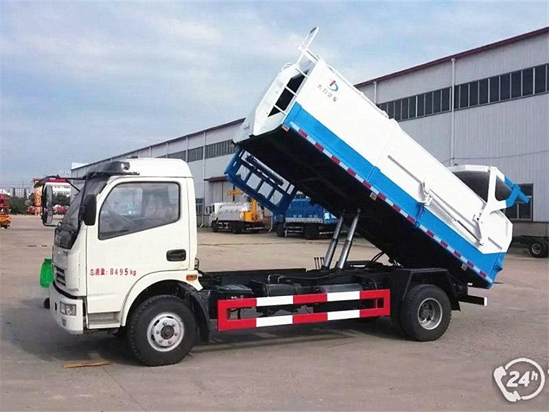 國(guó)五東風(fēng)自裝卸式垃圾車 國(guó)五東風(fēng)自裝卸式垃圾車