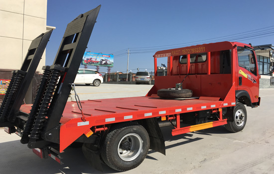 【上藍牌、國五】重汽王牌平板車