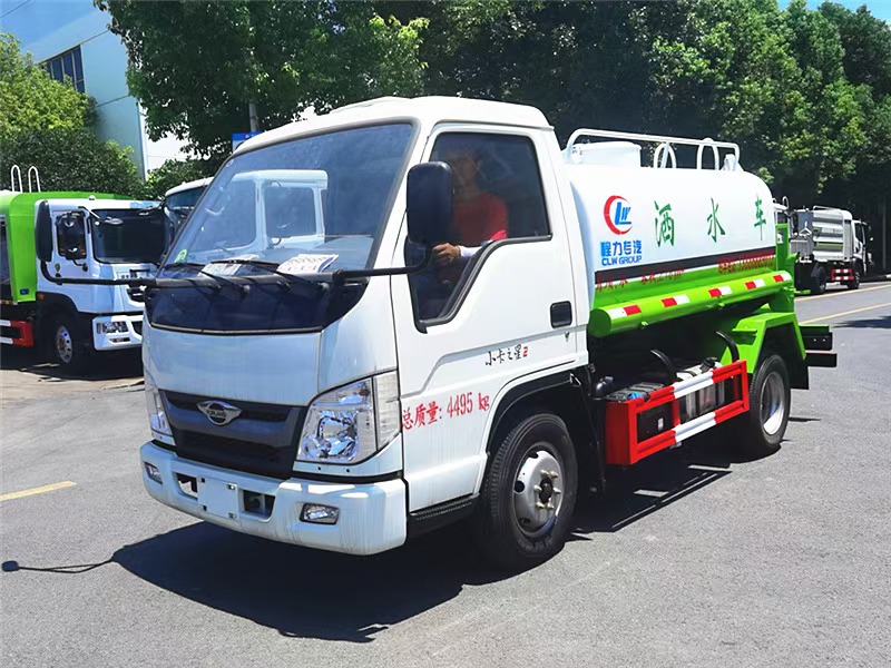 福田時(shí)代藍(lán)牌灑水車