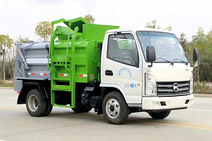 餐廚垃圾車介紹，購買凱馬藍牌餐廚垃圾車好處