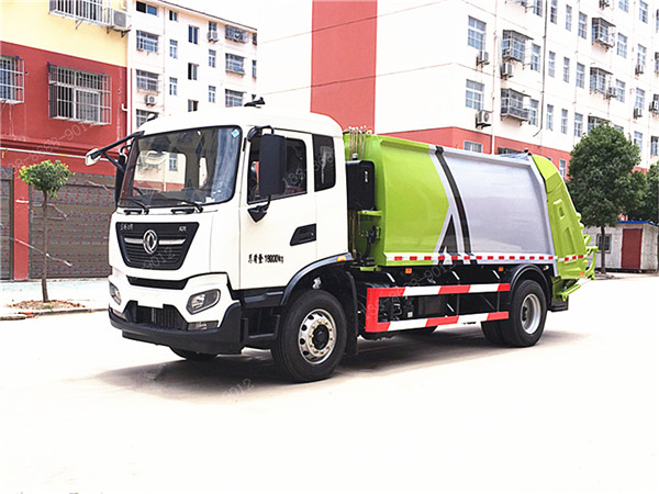 國(guó)六東風(fēng)天錦壓縮垃圾車