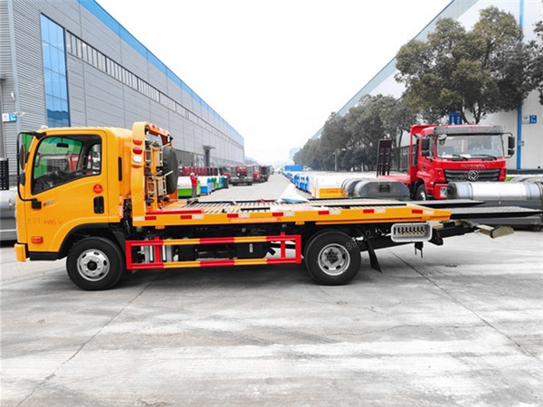 大運(yùn)一拖二平板藍(lán)牌清障車 大運(yùn)一拖二平板藍(lán)牌清障車