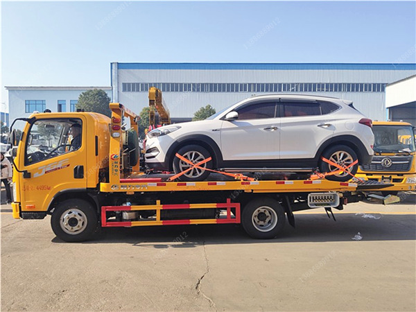 解放J6F藍牌一拖二清障車 解放J6F藍牌一拖二清障車